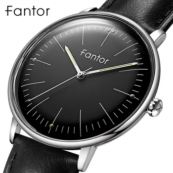 Fantor Classic Brand Minimalist Leather Watch Men Luminous Hand Men's Watch Casual Business Man Quartz Wristwatch with Box
Fantor Classic Brand Minimalist Leather Watch Men Luminous Hand Men's Watch Casual Business Man Quartz Wristwatch with Box