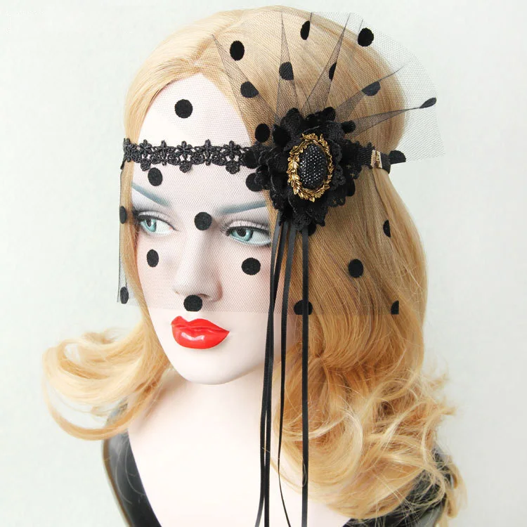 New Women Sexy Gothic Flower Ribbon Lace Half Face Eye Mask Fancy Dress Party Veil Hair Elastic Headband Accessories Cosplay
New Women Sexy Gothic Flower Ribbon Lace Half Face Eye Mask Fancy Dress Party Veil Hair Elastic Headband Accessories Cosplay