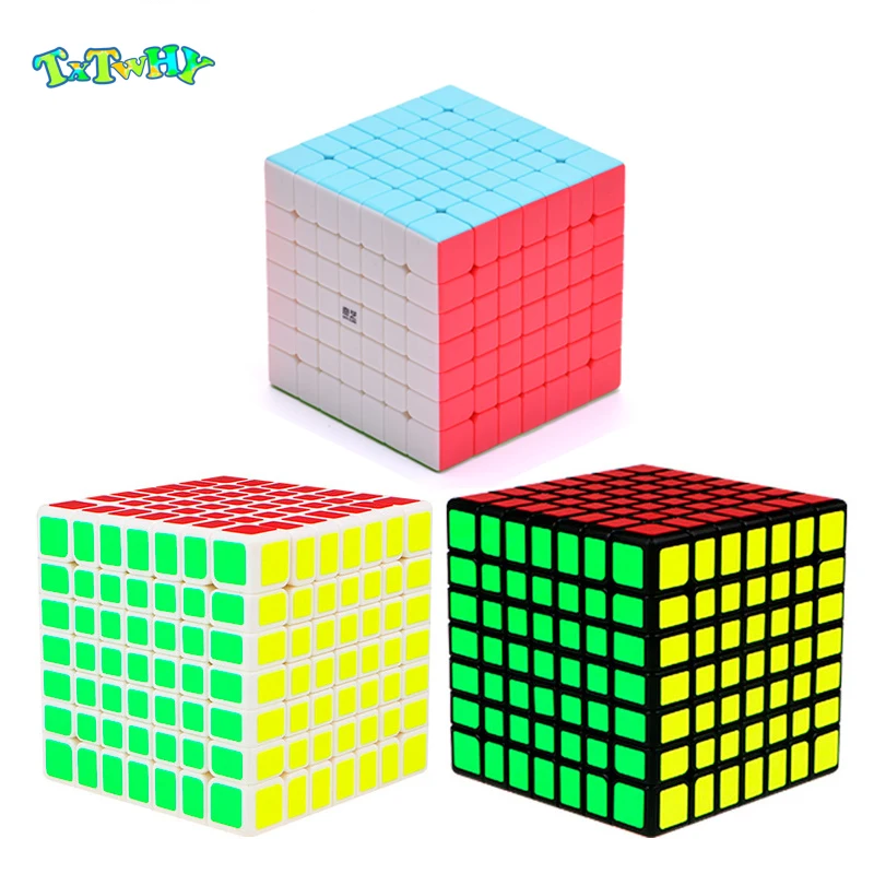 Qixing 7x7x7 Speed cube Magic Cubes 7 Layers Black Stickerless Puzzle 7*7*7 professional magics educational toys children gift
Qixing 7x7x7 Speed cube Magic Cubes 7 Layers Black Stickerless Puzzle 7*7*7 professional magics educational toys children gift