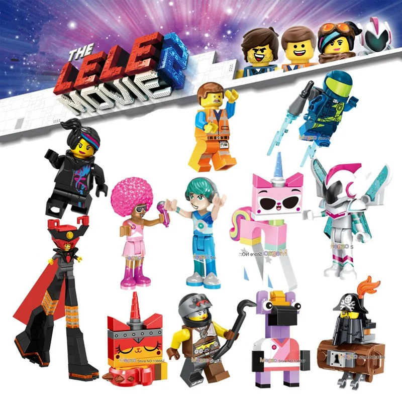 Movie 2 Batman Emmet Wyldstyle Sheriff Gordon Zola Bad Cop ly Unikitty Building Block Toys Story Gift
Movie 2 Batman Emmet Wyldstyle Sheriff Gordon Zola Bad Cop ly Unikitty Building Block Toys Story Gift