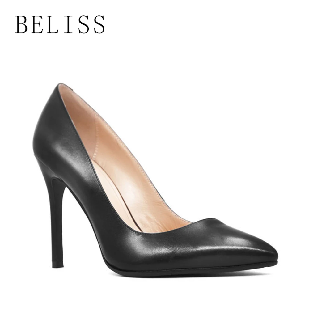 BELISS hot sales pumps women shoes high heels cow leather pumps woman pointed toe sexy wedding ladies shoes spring autumn X1
BELISS hot sales pumps women shoes high heels cow leather pumps woman pointed toe sexy wedding ladies shoes spring autumn X1