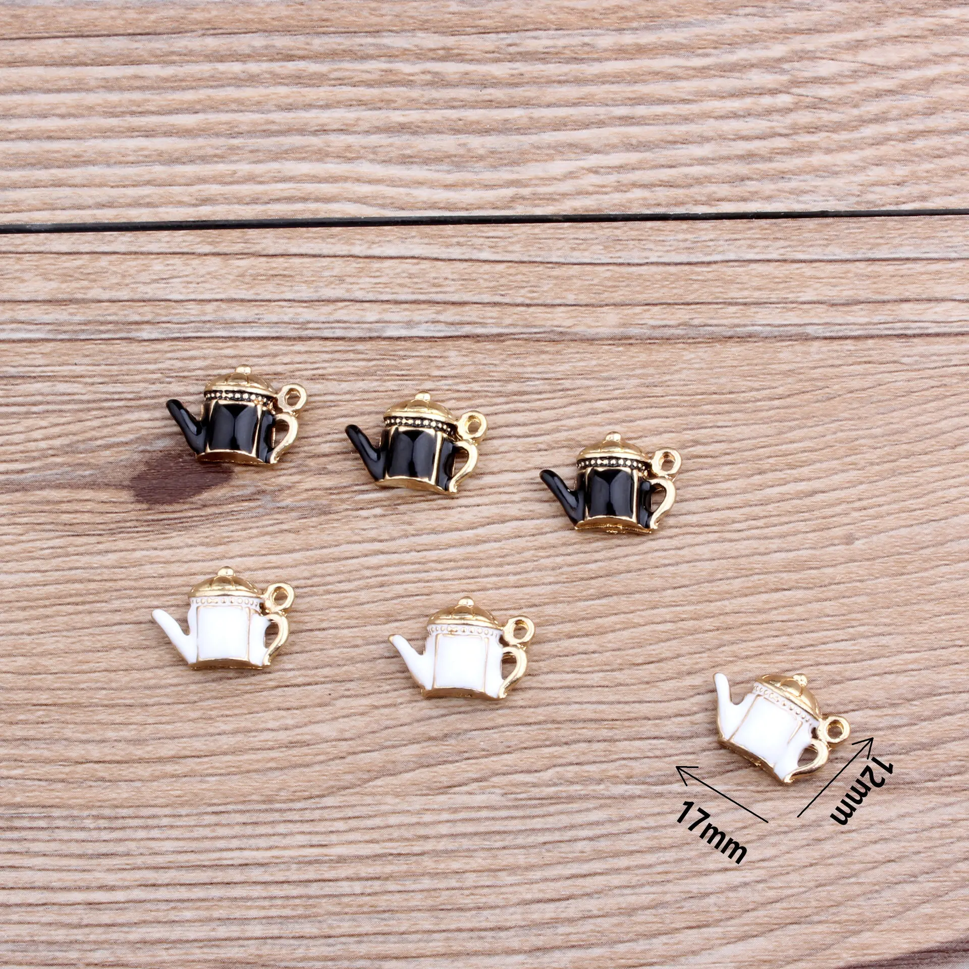 Mini Order 10pcs 12*17MM Enamel Alloy Charms Kawaii Fashion Tea Pot Shape Ornament Earring Necklace Keyring Pendants
Mini Order 10pcs 12*17MM Enamel Alloy Charms Kawaii Fashion Tea Pot Shape Ornament Earring Necklace Keyring Pendants