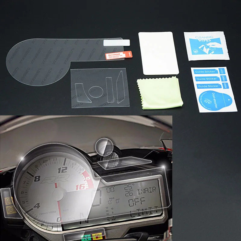 Motorcycle Instrument Film Speedometer Screen Protector for BMW S1000RR S1000R S1000XR 2015 2016 Moto Accessories
Motorcycle Instrument Film Speedometer Screen Protector for BMW S1000RR S1000R S1000XR 2015 2016 Moto Accessories