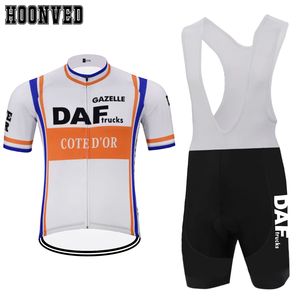 Tour de Spain Man DAF Retro cycling Jersey Short sleeve set summer Triathlon Mtb Bib Shorts 9D Gel Pad Road ciclismo hombre
Tour de Spain Man DAF Retro cycling Jersey Short sleeve set summer Triathlon Mtb Bib Shorts 9D Gel Pad Road ciclismo hombre