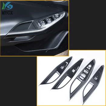 4PCS ABS Carbon Fiber Window Glass Panel Armrest Lift Switch Button Cover Trim For Hyundai LAFESTA 2019 Car Accessories
4PCS ABS Carbon Fiber Window Glass Panel Armrest Lift Switch Button Cover Trim For Hyundai LAFESTA 2019 Car Accessories