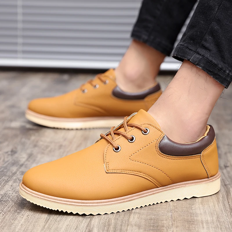 Leather Men Casual Business Simple Wear Resistant Shoes Mens Classic Non-Slip Shoes Sapato Masculino Zapatos Casuales Ayakkabi
Leather Men Casual Business Simple Wear Resistant Shoes Mens Classic Non-Slip Shoes Sapato Masculino Zapatos Casuales Ayakkabi
