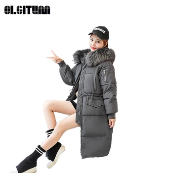 New 2020 Autumn and Winter Down Jacket Long Slim Large Size Korean Women Cotton Coat Loose Bread Coat
New 2020 Autumn and Winter Down Jacket Long Slim Large Size Korean Women Cotton Coat Loose Bread Coat