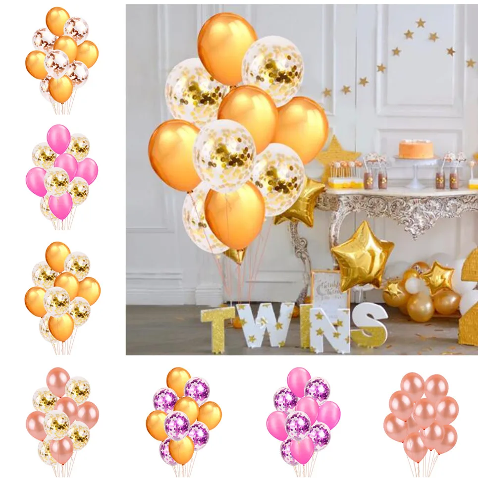 2018 New 30pcs/lots Rose Gold Balloon Mixed Champagne Gold Wedding Balloons Wedding Party Decoration Birthday Ballon Party Decor
2018 New 30pcs/lots Rose Gold Balloon Mixed Champagne Gold Wedding Balloons Wedding Party Decoration Birthday Ballon Party Decor