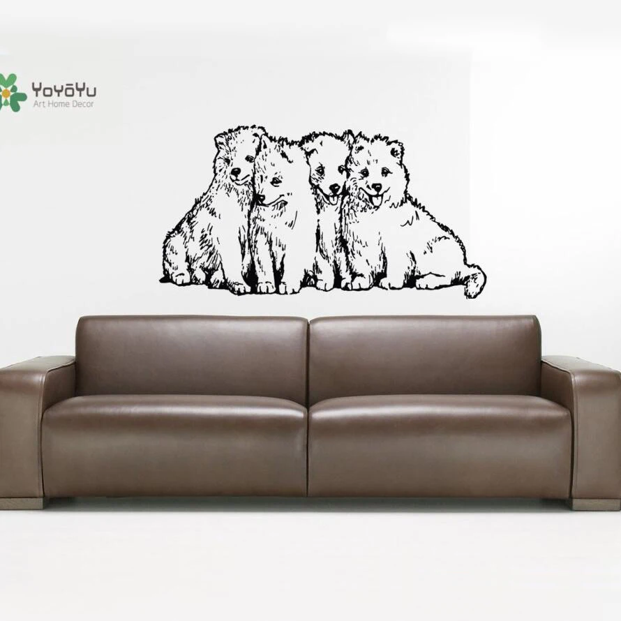 Wall Decal Vinyl Sticker 4 Baby Samoyed Dog Puppy Breed Pet Animal Family Wall Art Decor Removable Nursery Poster Mural WW-375
Wall Decal Vinyl Sticker 4 Baby Samoyed Dog Puppy Breed Pet Animal Family Wall Art Decor Removable Nursery Poster Mural WW-375