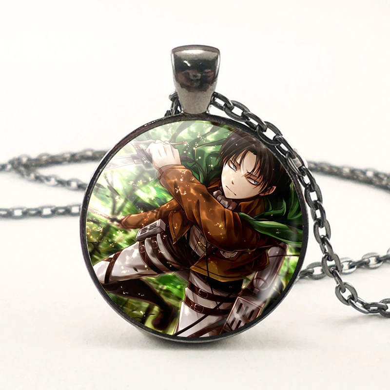 Hot Anime Attack on Titan Eren Ackerman Levi Pendant Necklace Scouting Legion Black Chain Necklace
Hot Anime Attack on Titan Eren Ackerman Levi Pendant Necklace Scouting Legion Black Chain Necklace