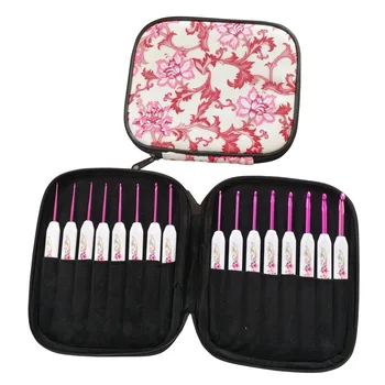 New Classical Style Crochet Hook Set 16pcs Mix Sizes 1.0-6.0mm Aluminum Crochet Needles With Case Sweater Weave Knitting Tools
New Classical Style Crochet Hook Set 16pcs Mix Sizes 1.0-6.0mm Aluminum Crochet Needles With Case Sweater Weave Knitting Tools