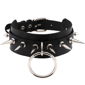 KMVEXO Big O-Round Punk Rock Gothic Chokers Women Men Leather Spike Rivet Stud Collar Choker Necklace Statement Jewelry
KMVEXO Big O-Round Punk Rock Gothic Chokers Women Men Leather Spike Rivet Stud Collar Choker Necklace Statement Jewelry