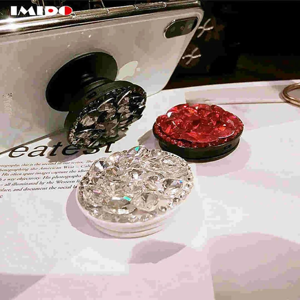 IMIDO Finger Ring Phone Holder Bling Air Bag Diamond SmartPhone Stander For iPhone Samsung Universal Expanding Stents Car Mount
IMIDO Finger Ring Phone Holder Bling Air Bag Diamond SmartPhone Stander For iPhone Samsung Universal Expanding Stents Car Mount