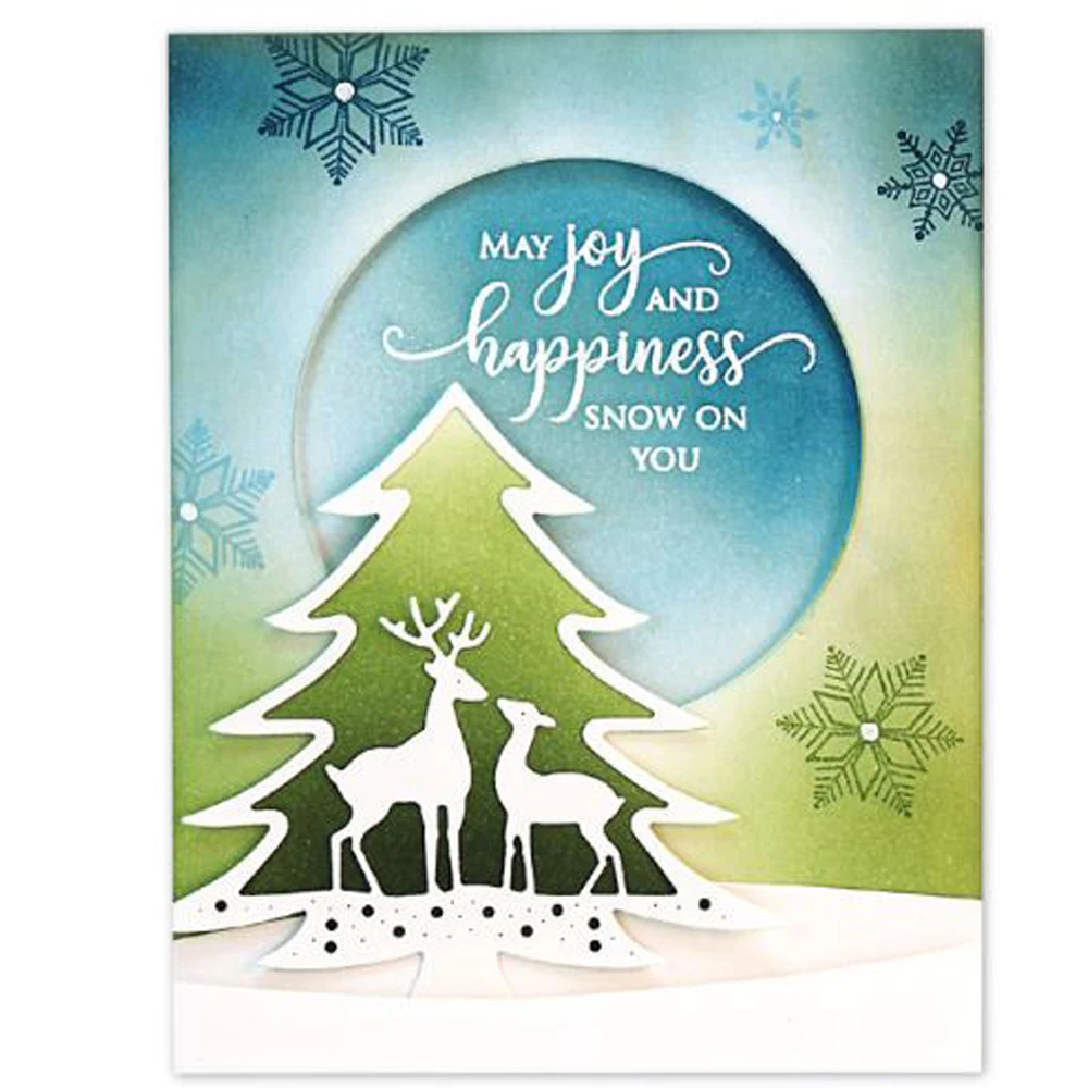 Christmas Tree Moose Metal Cutting Dies Stencils For DIY Scrapbooking Decorative Album Embossing Handcraft Die Cutting Template
Christmas Tree Moose Metal Cutting Dies Stencils For DIY Scrapbooking Decorative Album Embossing Handcraft Die Cutting Template