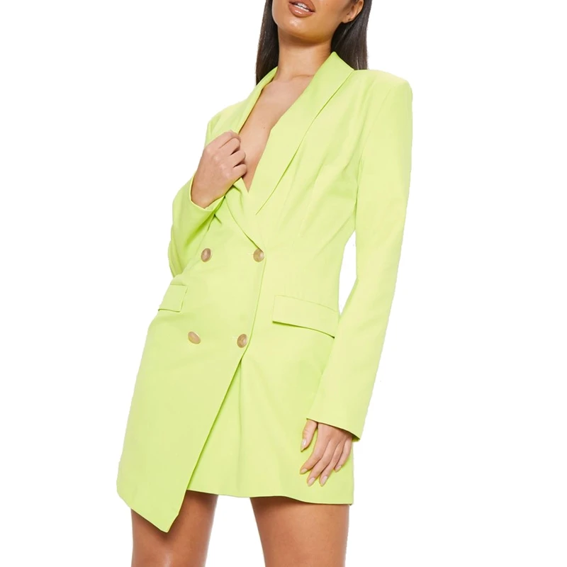 NIBESSER Blazer 2019 Women's Double Breasted Blazer Dress Lapel Collar OL Blazer Pocket Women Dress Jacket Blazer Outerwear
NIBESSER Blazer 2019 Women's Double Breasted Blazer Dress Lapel Collar OL Blazer Pocket Women Dress Jacket Blazer Outerwear