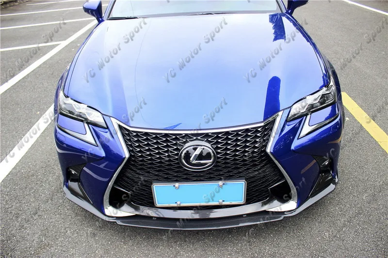2016-2018 Lexus GS F Sport AIMGAIN Style Front Lip CF (109)_