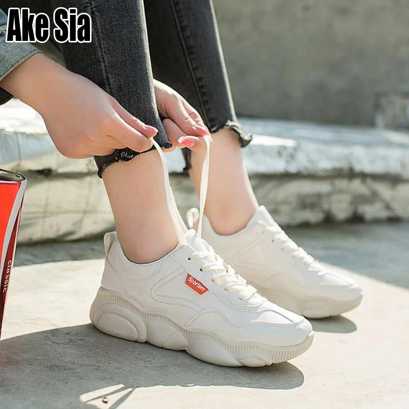Ake Sia Outdoor Walking Striding Women Female Mujer Fashion Casual Lace Up Zapatos Sapatos Thicken Soled Leisure Flat Shoes A082
Ake Sia Outdoor Walking Striding Women Female Mujer Fashion Casual Lace Up Zapatos Sapatos Thicken Soled Leisure Flat Shoes A082