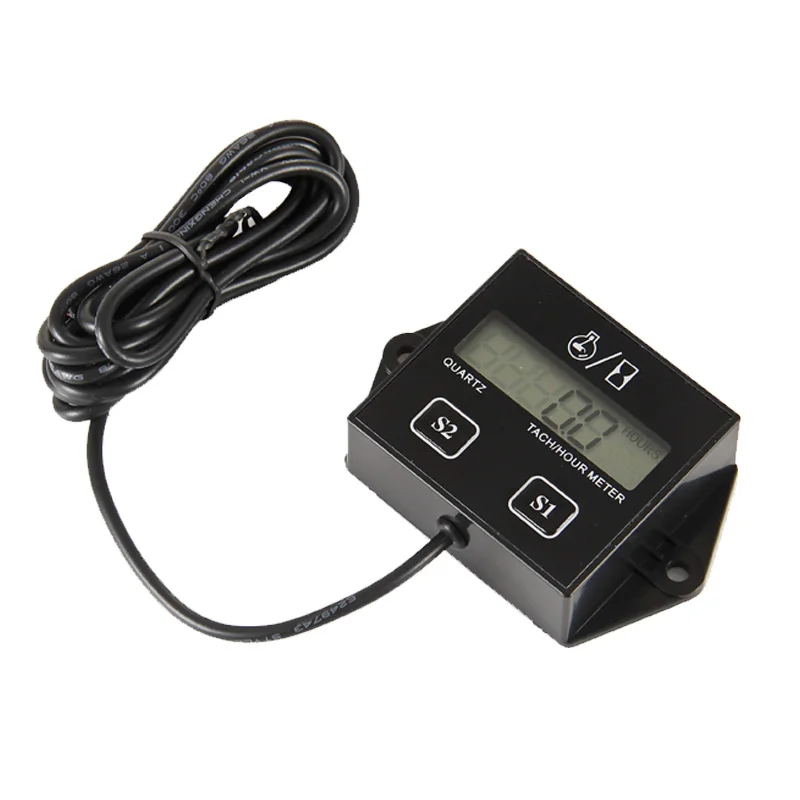 Inductive Replaceable Battery Tach Hour Meter for gas engine Dirt Bike Motorcycle ATV boat marine Motocross chainsaw pit MX 011A
Inductive Replaceable Battery Tach Hour Meter for gas engine Dirt Bike Motorcycle ATV boat marine Motocross chainsaw pit MX 011A
