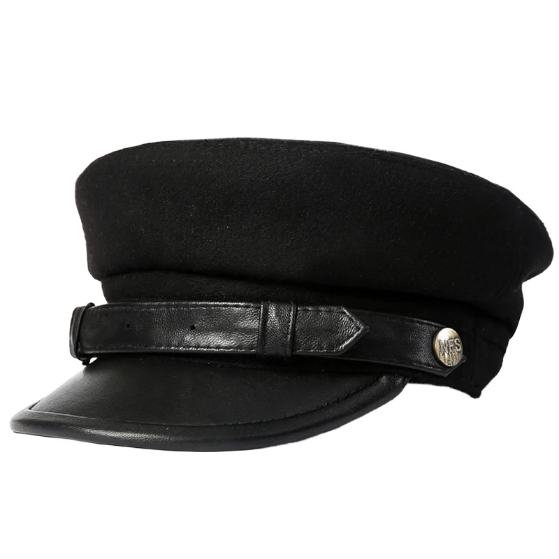 2019 New locomotive beret genuine sheepskin Beanie hats Black Sheepskin warm fur caps gift hats student caps male female
2019 New locomotive beret genuine sheepskin Beanie hats Black Sheepskin warm fur caps gift hats student caps male female