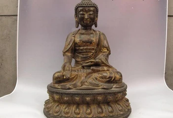 USPS to USA S0830 Tibet Buddhism Classical Bronze Copper Sakyamuni Rulai Buddha statue
USPS to USA S0830 Tibet Buddhism Classical Bronze Copper Sakyamuni Rulai Buddha statue
