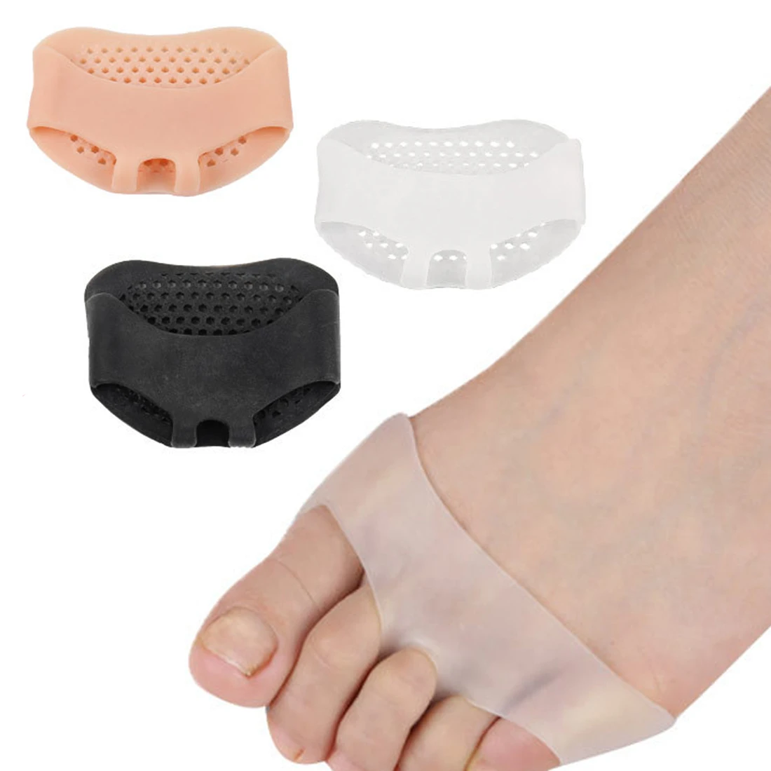 1Pair Silicone Soft Pads Forefoot Half Invisible Gel Insoles High Heel Shoes Pads Slip Resistant Protect Pain Relief Foot Care
1Pair Silicone Soft Pads Forefoot Half Invisible Gel Insoles High Heel Shoes Pads Slip Resistant Protect Pain Relief Foot Care