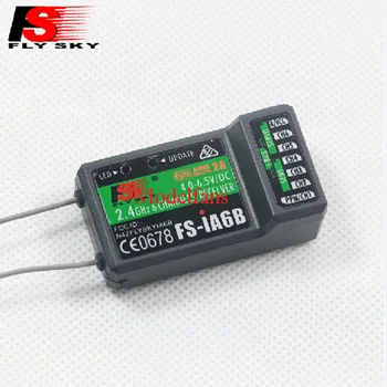 2.4G Flysky FS-iA6B 6CH Receiver PPM Output with iBus Port for RC Helicopter Glider Airplane
2.4G Flysky FS-iA6B 6CH Receiver PPM Output with iBus Port for RC Helicopter Glider Airplane