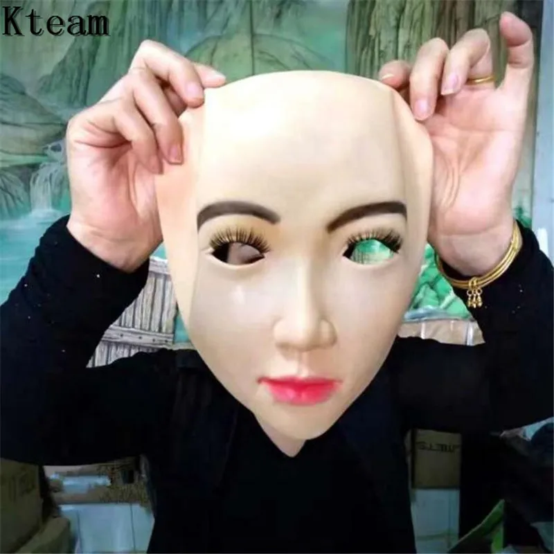 Fun COS Realistic Female Mask For Halloween Human Female Masquerade Latex Party Mask Sexy Girl Crossdress Costume Cosplay Mask
Fun COS Realistic Female Mask For Halloween Human Female Masquerade Latex Party Mask Sexy Girl Crossdress Costume Cosplay Mask