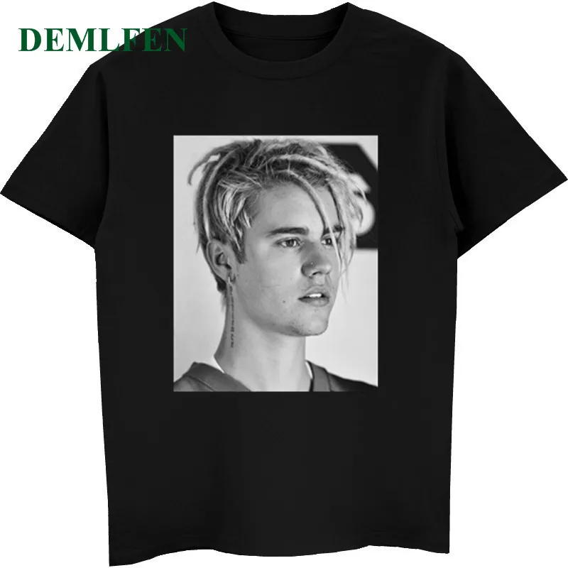 New Summer Justin Bieber Print T Shirt Men's O-neck Short Sleeve Cotton T Shirt Casual Male Tees Streetwear
New Summer Justin Bieber Print T Shirt Men's O-neck Short Sleeve Cotton T Shirt Casual Male Tees Streetwear