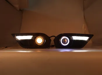 Osmrk LED daytime running light DRL + COB angel eye + E13 projector lens + halogen fog lamp for ISUZU MU-X MUX 2015 2016
Osmrk LED daytime running light DRL + COB angel eye + E13 projector lens + halogen fog lamp for ISUZU MU-X MUX 2015 2016