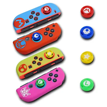 Case for Nintend Switch Joycon Cover Solft Silicone Case with Thumbstick caps for Nintendo Switch Controller Grip Joy-con Cover
Case for Nintend Switch Joycon Cover Solft Silicone Case with Thumbstick caps for Nintendo Switch Controller Grip Joy-con Cover