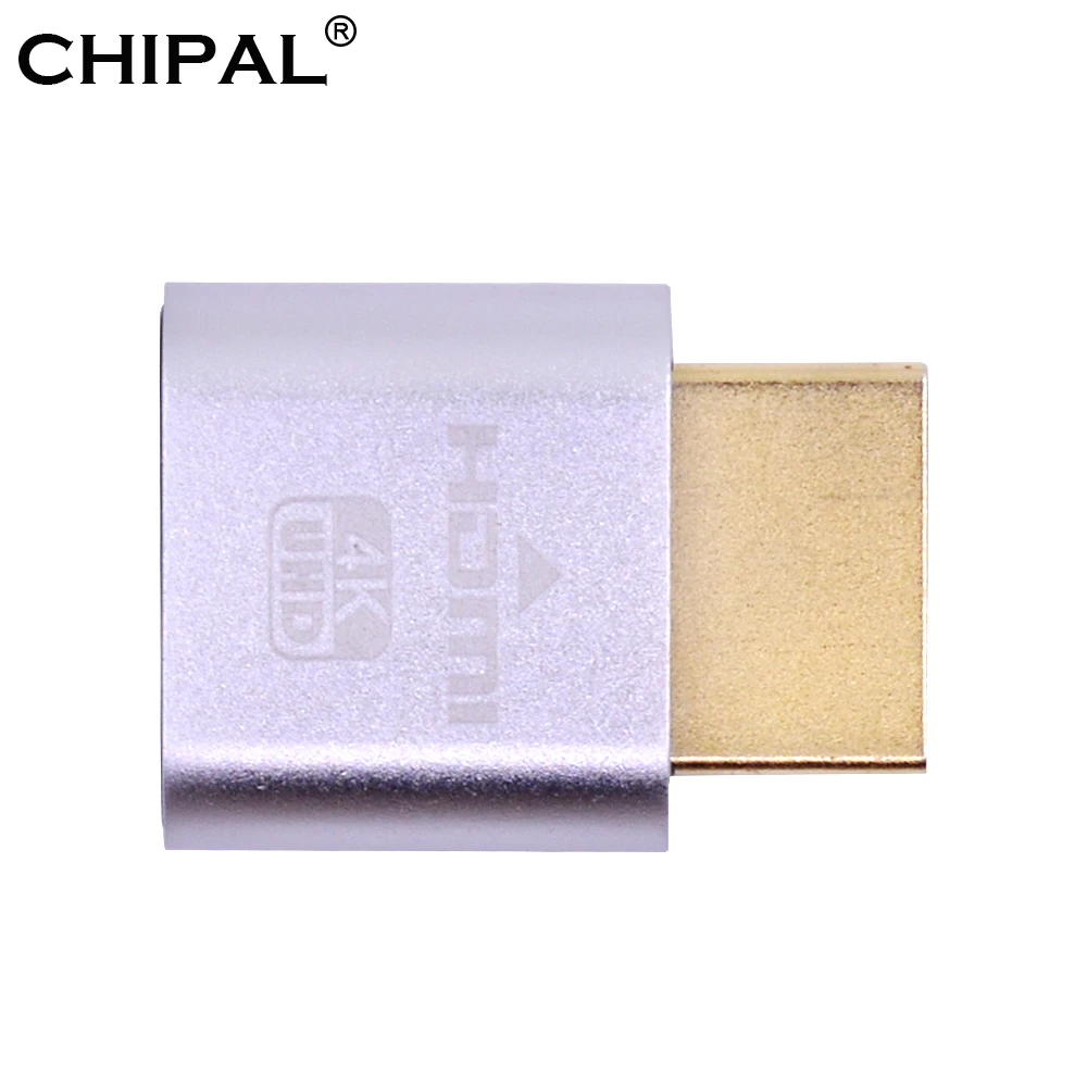 CHIPAL Headless Ghost Display VGA HDMI Dummy Plug Virtual Display Emulator Adapter DDC Edid Support 1920x1080P Video Card BTC
CHIPAL Headless Ghost Display VGA HDMI Dummy Plug Virtual Display Emulator Adapter DDC Edid Support 1920x1080P Video Card BTC