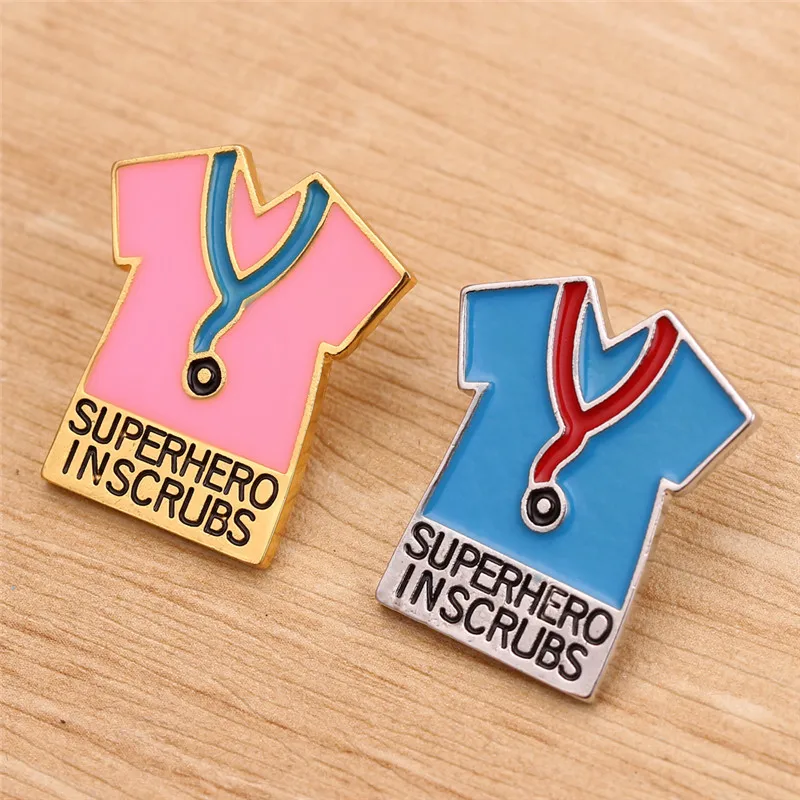 Superhero Inscrubs Clothes Lapel Pin Badge Pins and Brooches Nurse Fashion Jewelry Women Accessories Blue Pink Enamel Pin
Superhero Inscrubs Clothes Lapel Pin Badge Pins and Brooches Nurse Fashion Jewelry Women Accessories Blue Pink Enamel Pin