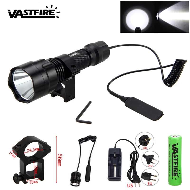 Led flashlight Ultra Bright torch T6 LED Camping Hunting light 2500LM Lanternas Self Defense Tactical Flashlight+18650+Charger
Led flashlight Ultra Bright torch T6 LED Camping Hunting light 2500LM Lanternas Self Defense Tactical Flashlight+18650+Charger
