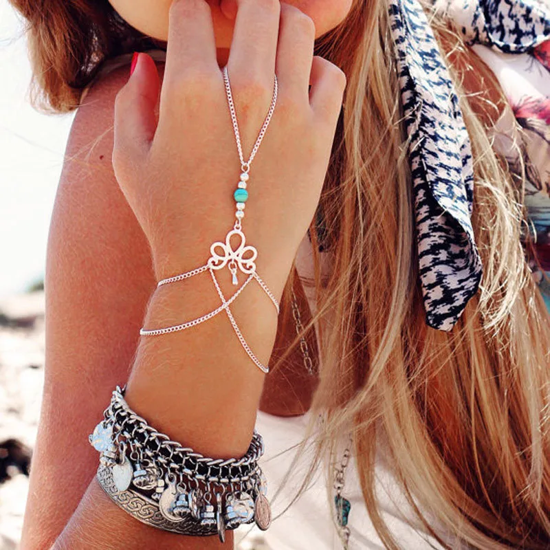 Fashion Retro Trendy Net Mesh Hand Chain Bracelet With Finger Ring Crystal Slave Bracelets Bangle Women Bridal Wedding Jewelry F
Fashion Retro Trendy Net Mesh Hand Chain Bracelet With Finger Ring Crystal Slave Bracelets Bangle Women Bridal Wedding Jewelry F