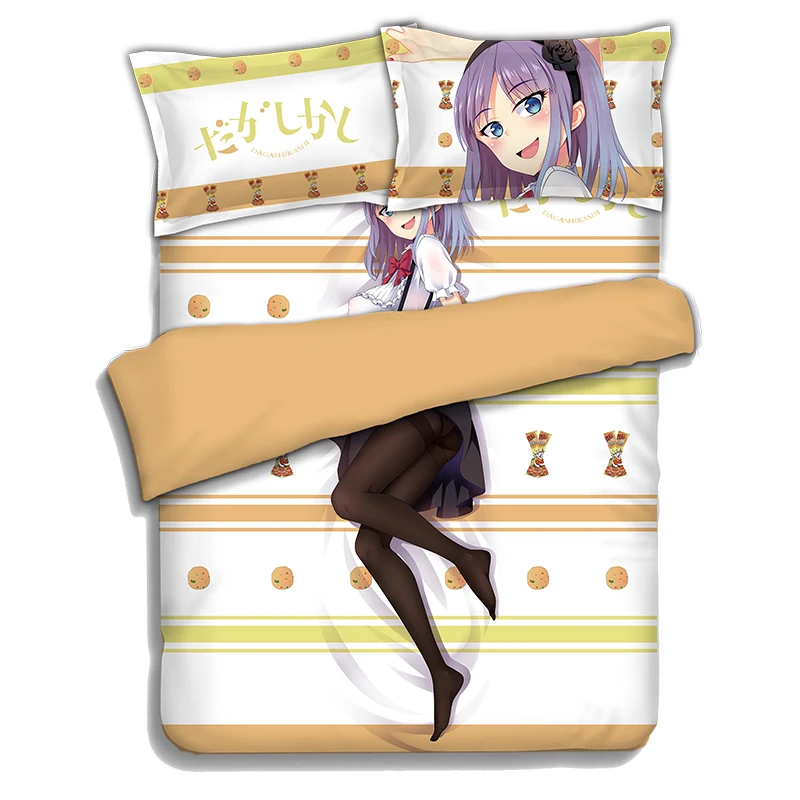 Japanese Anime Dagashi Kashi Shidare Hotaru Bed sheets Bedding Sheet Bedding Sets Comforter Sets Quilt Cover Pillow Case 4PCS
Japanese Anime Dagashi Kashi Shidare Hotaru Bed sheets Bedding Sheet Bedding Sets Comforter Sets Quilt Cover Pillow Case 4PCS