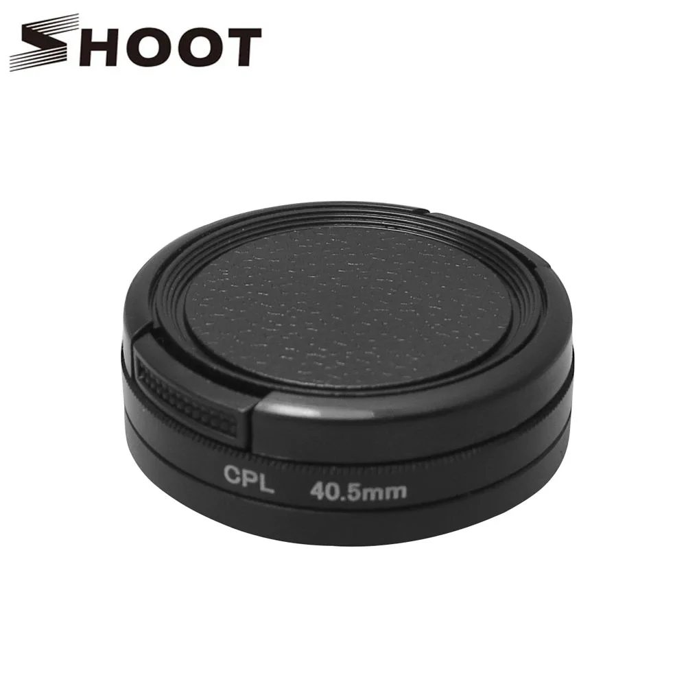 SHOOT 40.5mm Integral CPL Filter for GoPro Hero 4 3+ Black Silver Camera with Lens Cover Protector Filter for Go Pro Accessory
SHOOT 40.5mm Integral CPL Filter for GoPro Hero 4 3+ Black Silver Camera with Lens Cover Protector Filter for Go Pro Accessory