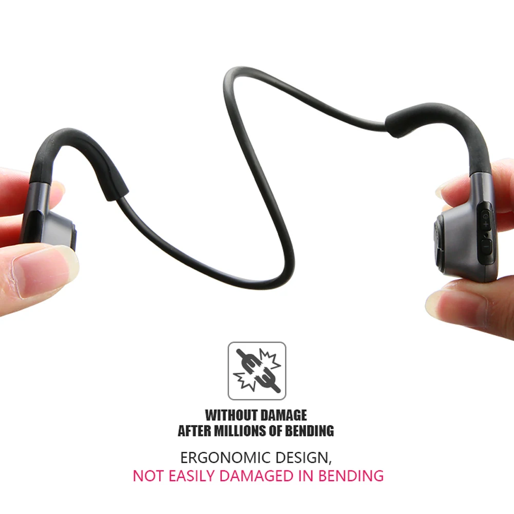 Bluetooth Headphone HIFI Bone Conduction Ear-hook Sports Stereo Wireless Earphone S288
Bluetooth Headphone HIFI Bone Conduction Ear-hook Sports Stereo Wireless Earphone S288