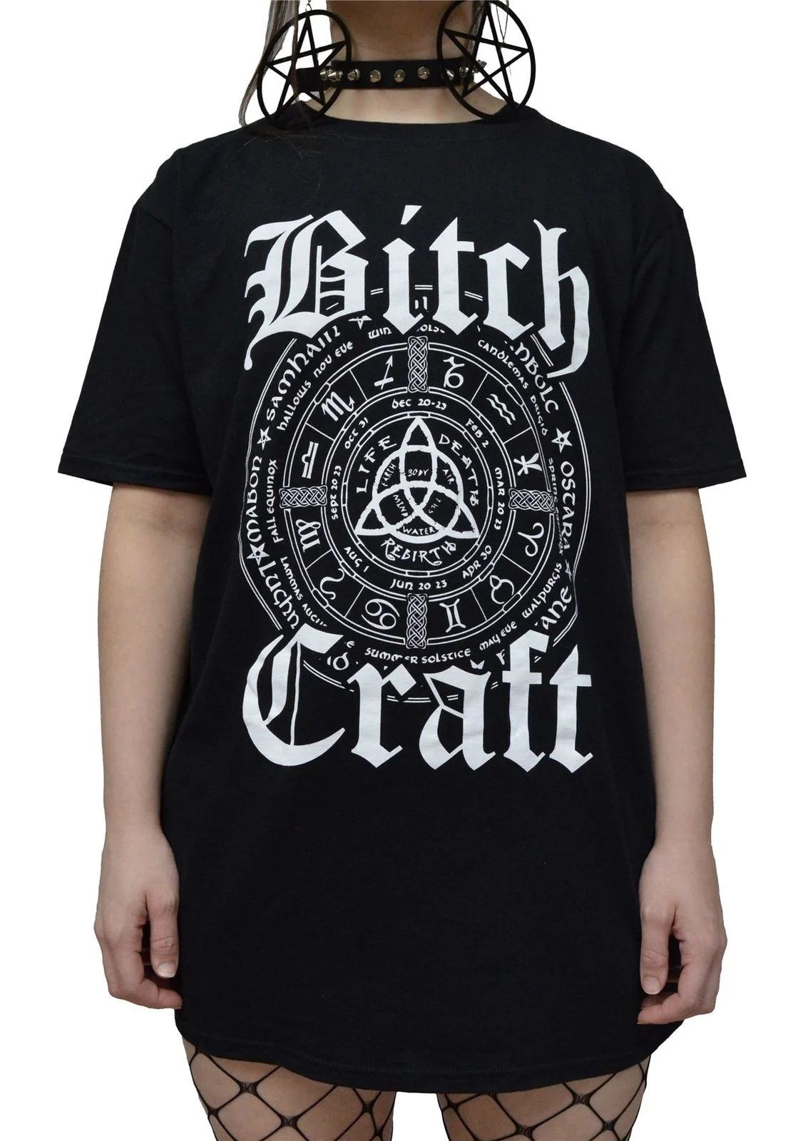 PUDO-XSXLuna Cult Bitch Craft Gothic T-Shirt Withcraft Grunge Black Tee Oversize Satanic Shirt Halloween Clothing
PUDO-XSXLuna Cult Bitch Craft Gothic T-Shirt Withcraft Grunge Black Tee Oversize Satanic Shirt Halloween Clothing