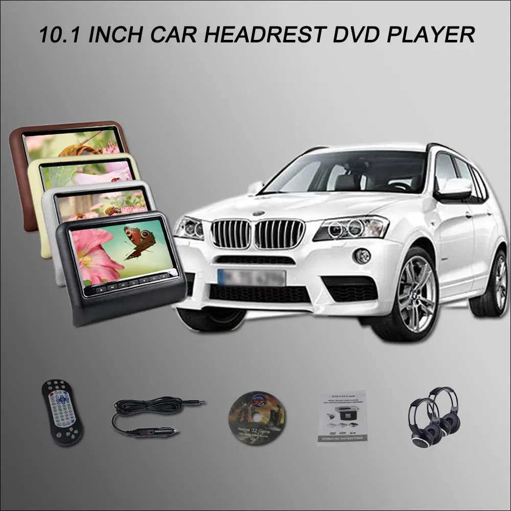 BigBigRoad For BMW X1 X3 X4 X5 X6 2*10.1" Car Headrest Monitor with HDMI USB SD DVD Player IR Remote Control car dvd monitor
BigBigRoad For BMW X1 X3 X4 X5 X6 2*10.1" Car Headrest Monitor with HDMI USB SD DVD Player IR Remote Control car dvd monitor