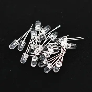 100PCS/LOT Super Bright 5mm Round UV Purple Led Emitting Diode F5 LED light for DIY lights
100PCS/LOT Super Bright 5mm Round UV Purple Led Emitting Diode F5 LED light for DIY lights