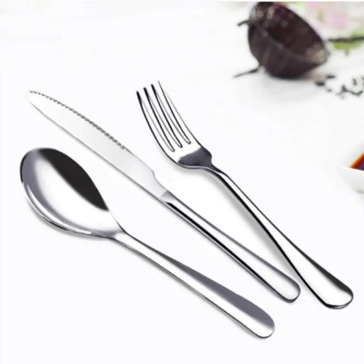 Silver Tableware 999 Foot Silver Knife, Fork And Spoon Three-piece Steak Knife, Fork And Spoon Set Pure Silver Tab
Silver Tableware 999 Foot Silver Knife, Fork And Spoon Three-piece Steak Knife, Fork And Spoon Set Pure Silver Tab