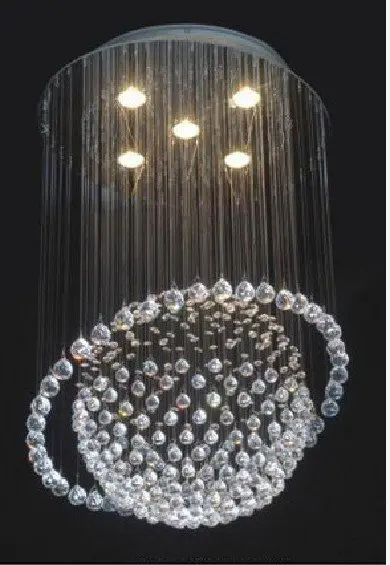 Evrosvet Modern 5-Light Saturn Crystal Chandelier, 19 2/3" x 31 1/2" EMS FREE SHIPPING SJ124
Evrosvet Modern 5-Light Saturn Crystal Chandelier, 19 2/3" x 31 1/2" EMS FREE SHIPPING SJ124