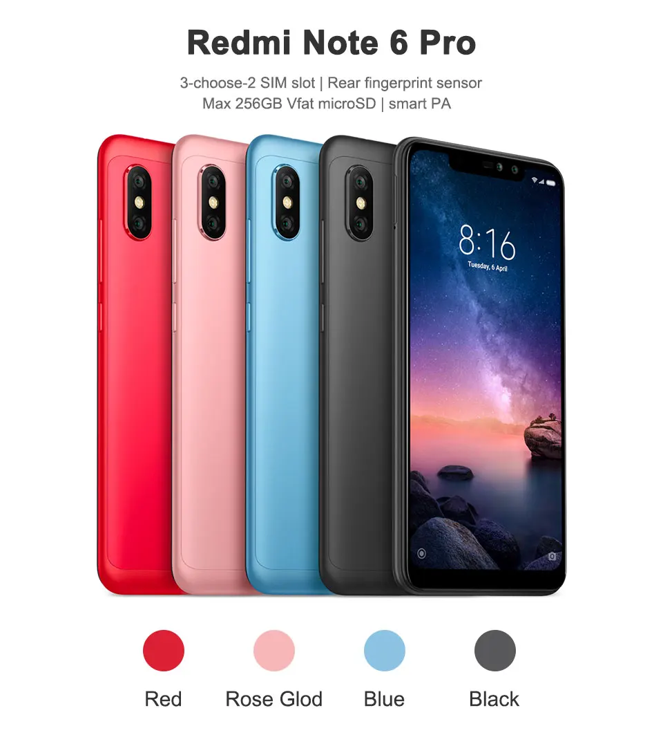 Xiaomi Redmi 6 Pro 32gb Характеристики