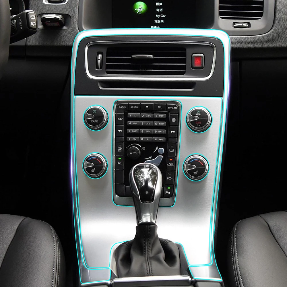 Anti Scratch Car Center Console Control Gear Panel Kit Interior Trim Protective Film Sticker for Volvo v60 2016-2018 Accessories
Anti Scratch Car Center Console Control Gear Panel Kit Interior Trim Protective Film Sticker for Volvo v60 2016-2018 Accessories