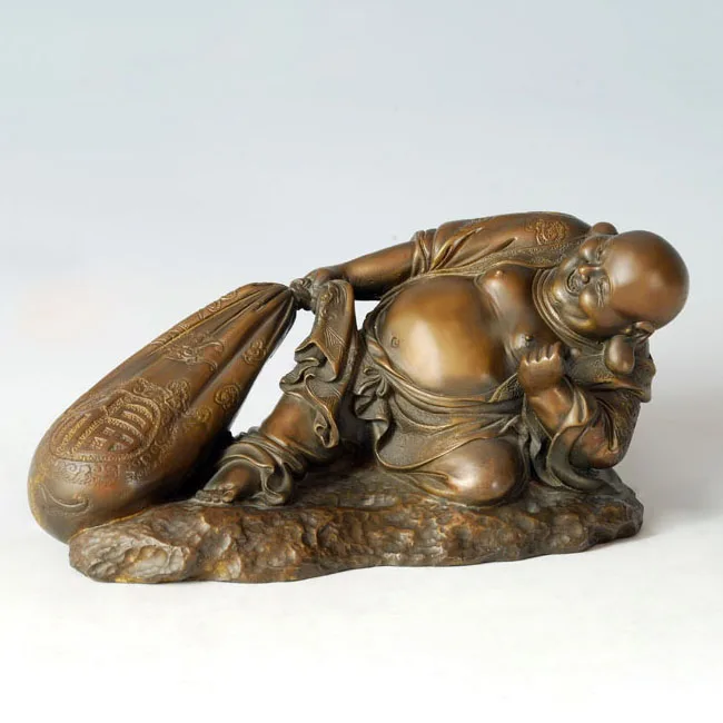 ATLIE BRONZES bronze sculpture Pot-bellied maitreya laughing Buddha statue Buddhist temple decoration gifts Goody bag maitreya
ATLIE BRONZES bronze sculpture Pot-bellied maitreya laughing Buddha statue Buddhist temple decoration gifts Goody bag maitreya