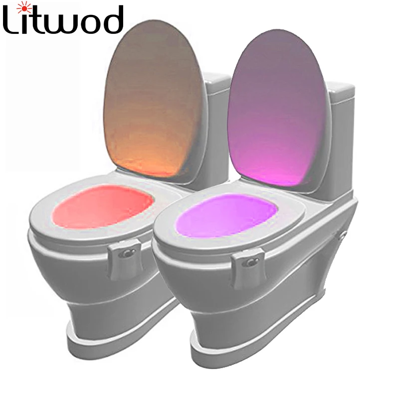 Z40 Smart Bathroom Toilet Discolor Night light LED Body Motion sensor Activated On/Off Seat Sensor Lamp 8 Color PIR Toilet lamp
Z40 Smart Bathroom Toilet Discolor Night light LED Body Motion sensor Activated On/Off Seat Sensor Lamp 8 Color PIR Toilet lamp