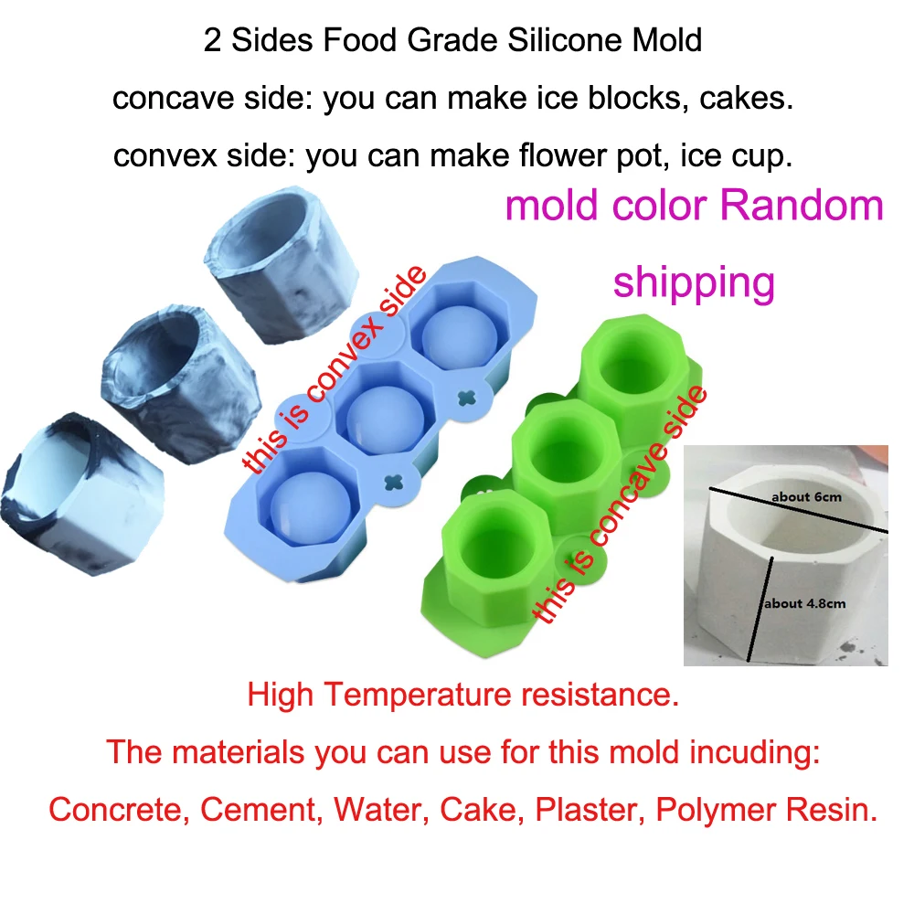 Ice Shots Glass Mold Ice Cube Drinking Cup Molds Cement Clay Flower Pot Silicone Mold
Ice Shots Glass Mold Ice Cube Drinking Cup Molds Cement Clay Flower Pot Silicone Mold