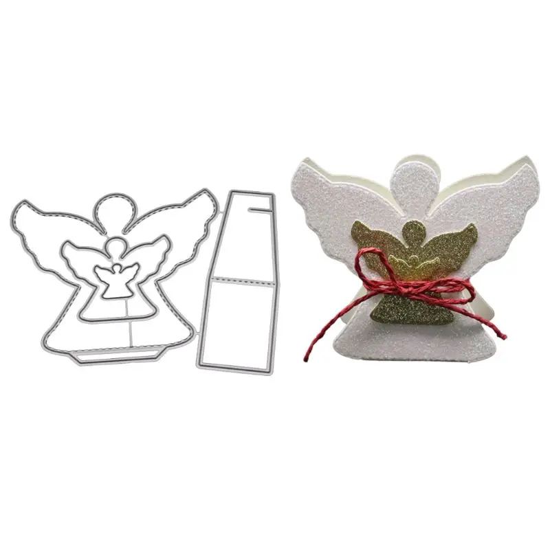 3D Angel Metal Cutting Dies Stencil DIY Scrapbooking Album Stamp Paper Card Embossing Craft Decor
3D Angel Metal Cutting Dies Stencil DIY Scrapbooking Album Stamp Paper Card Embossing Craft Decor