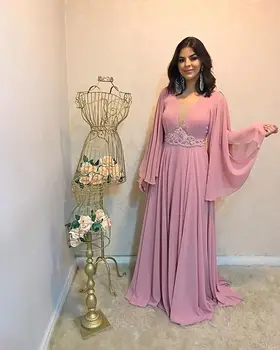 Arabic Dubai Simple Elegant Cape Evening Dress Chiffon A Line Beading Formal Prom Dresses Plus Size Long Party Gowns
Arabic Dubai Simple Elegant Cape Evening Dress Chiffon A Line Beading Formal Prom Dresses Plus Size Long Party Gowns