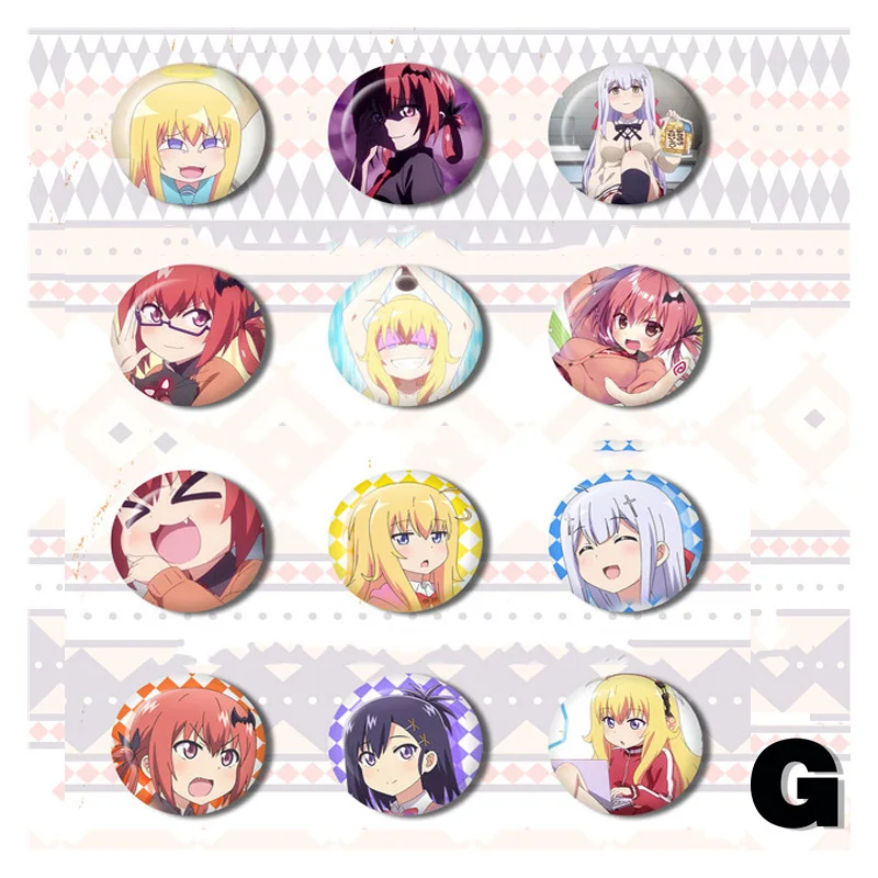 1pcs 58MM Anime Badge Gabriel DropOut Gabriel Satanichia Girl Tsukino Dakimakura Lazy Girls Badges Pins BROOCH Button Badge 
1pcs 58MM Anime Badge Gabriel DropOut Gabriel Satanichia Girl Tsukino Dakimakura Lazy Girls Badges Pins BROOCH Button Badge